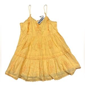 Urban Outfitters Yellow Sun Dress